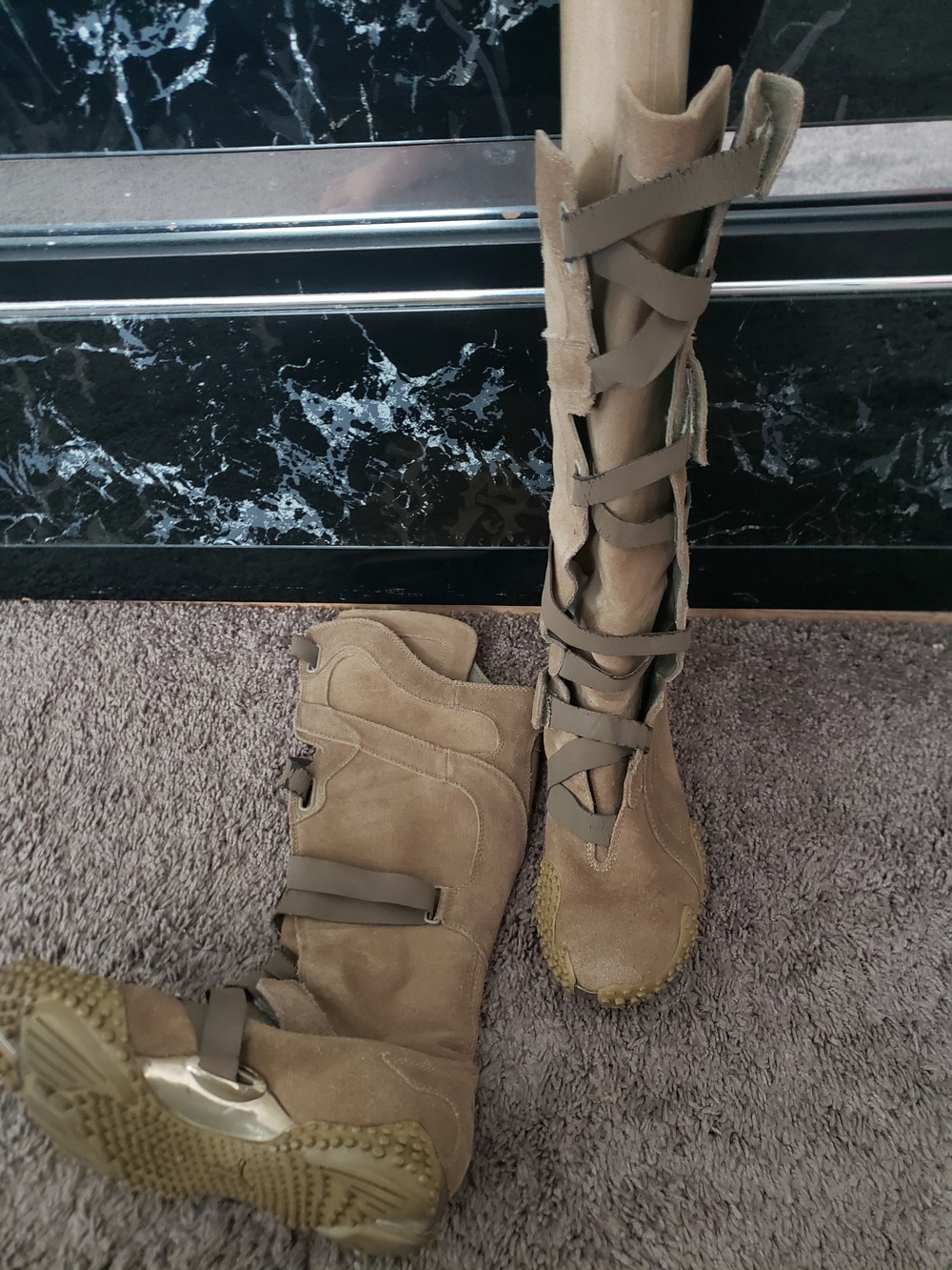 Puma Mostro Alto Boots in Brown 8